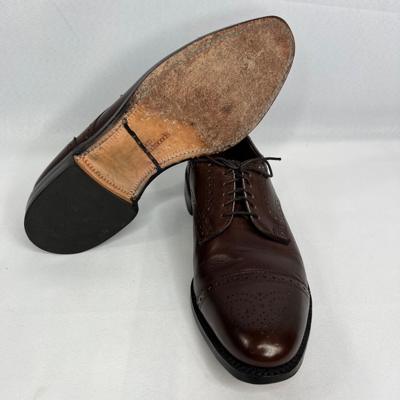 ALLEN EDMONDS Sanford Brown Sz 10 C - Picture 8 of 14